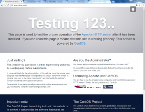 apache-test-page